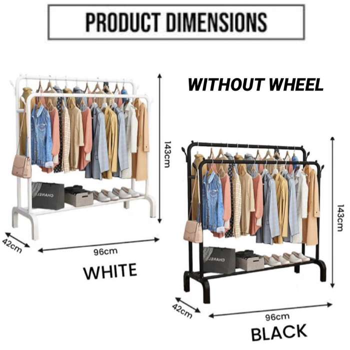 ZS - Multi-purpose Hanging Rack White