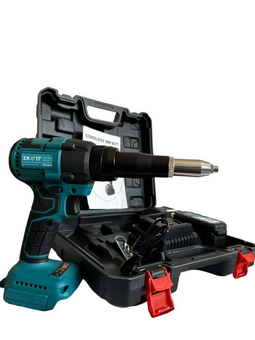 ZS - 48V Cordless Riveting Gun with 2 x Batteries and Charger