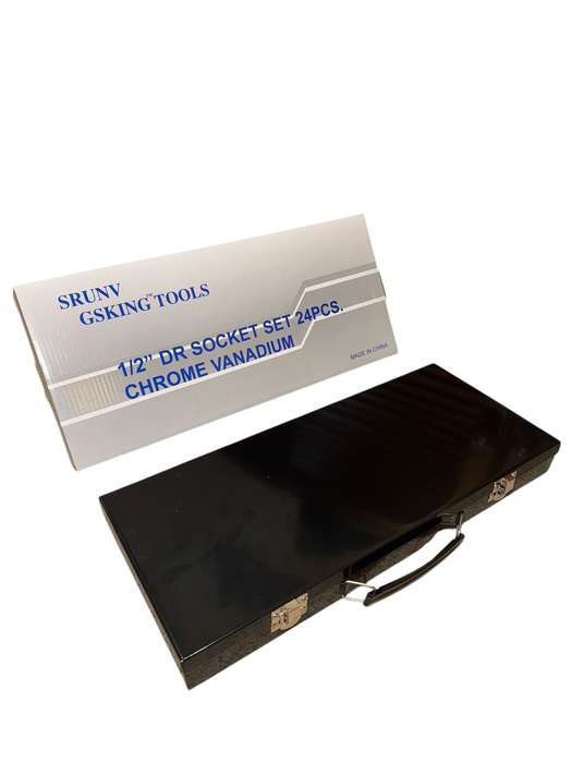ZS - 24 Piece 1/2" socket set Chrome Vanadium