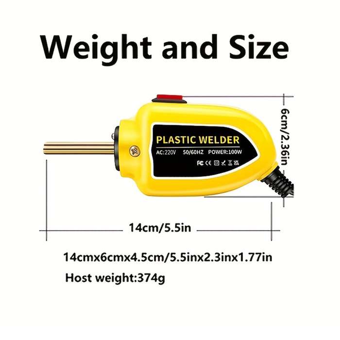 Plastic Welder 100W Portable Heat Gun (PRE-ORDER)