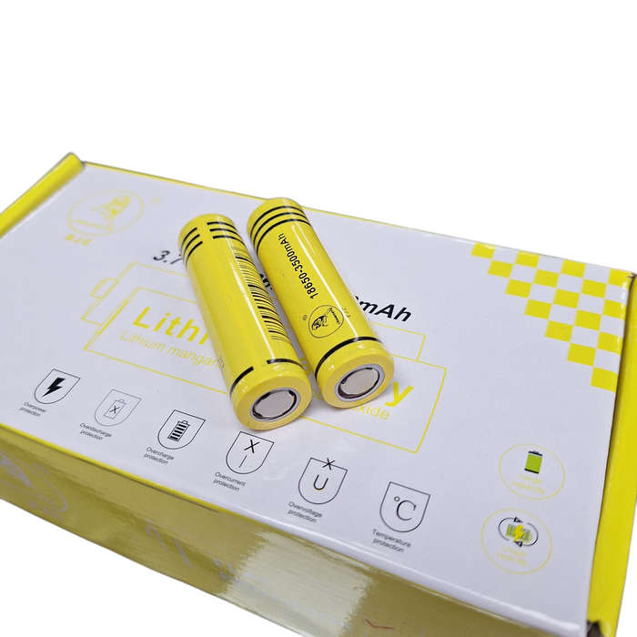 3.7V-4.2V 18650 2000mah Rechargeable Lithium Battery
