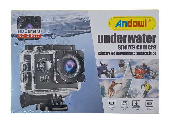 Andowl HD Underwater Sports Camera - 1080p