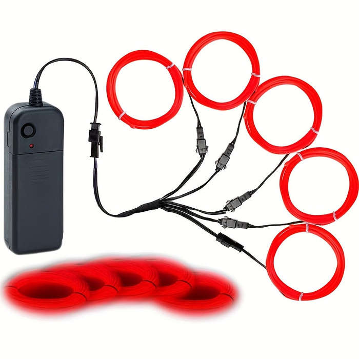1pc x 1meter Electroluminescent Neon Lights with Flash Multiple Colors to Choose from Ideal for D...