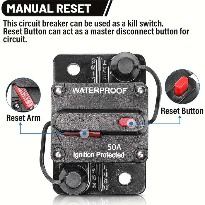 Automotive Yacht RV Circuit Breaker