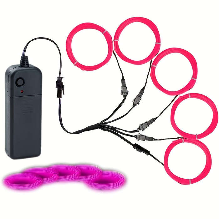 1pc x 1meter Electroluminescent Neon Lights with Flash Multiple Colors to Choose from Ideal for D...