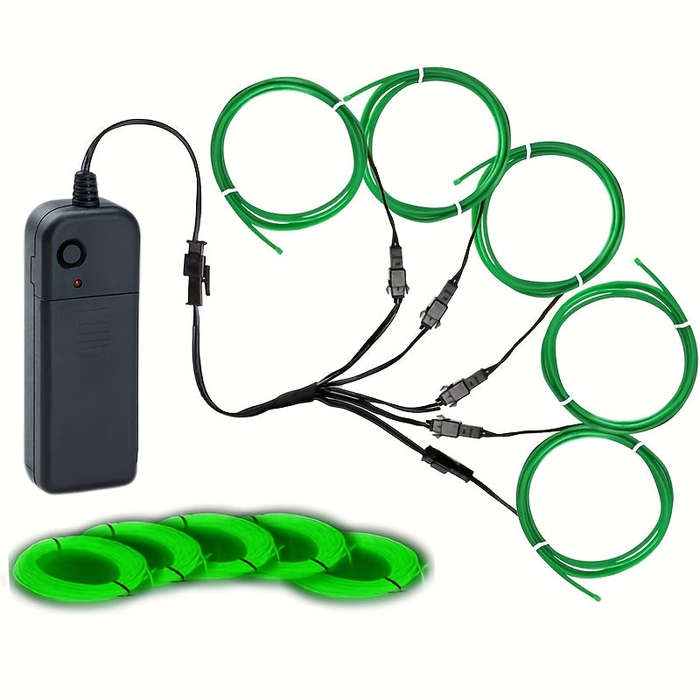 1pc x 1meter Electroluminescent Neon Lights with Flash Multiple Colors to Choose from Ideal for D...