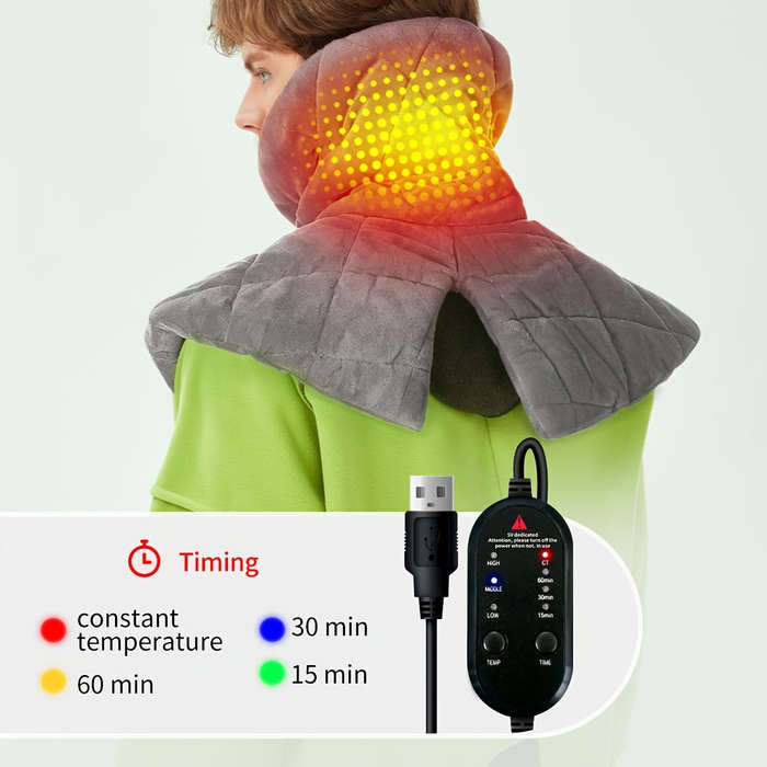 USB Powered Electric Neck Support Pillow