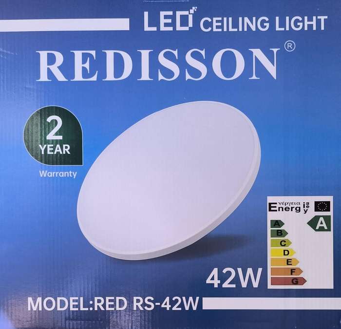 REDISSON 2Pack 42watt 240vAC 6500K (Cool White) 3500Lumens Round LED Light Panel