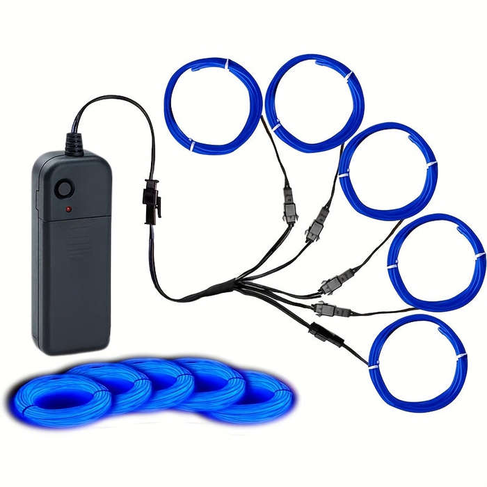 1pc x 1meter Electroluminescent Neon Lights with Flash Multiple Colors to Choose from Ideal for D...