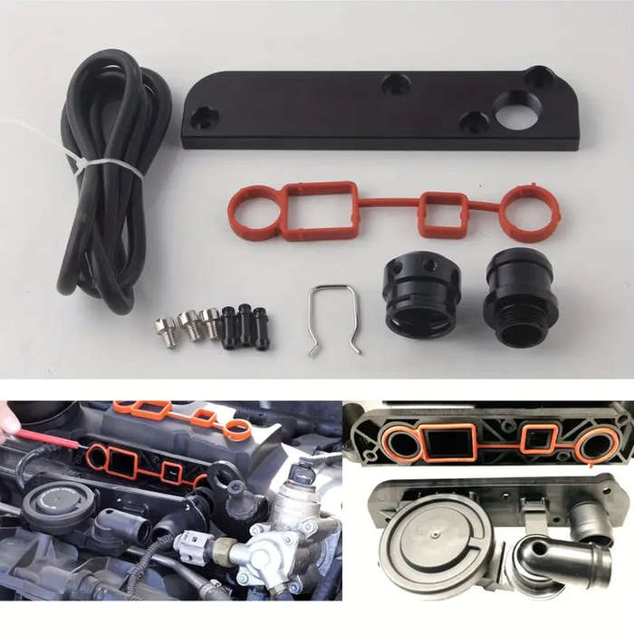 PCV Adapter Kit with Boost Cap for Audi VW 2.0 TFSI EA113 Engines