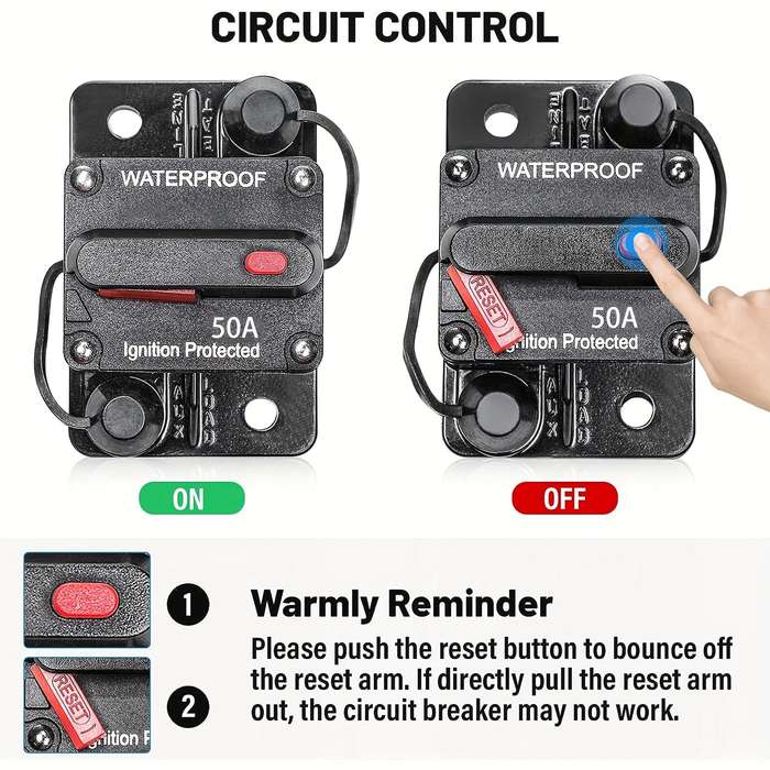 Automotive Yacht RV Circuit Breaker