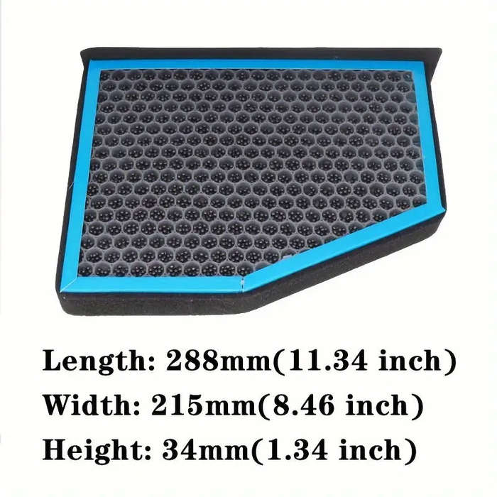 Fragrant cabin air filter HEPA with Activated Carbon for Audi and VW - OE 1K1819653/1K1819653A/1K...