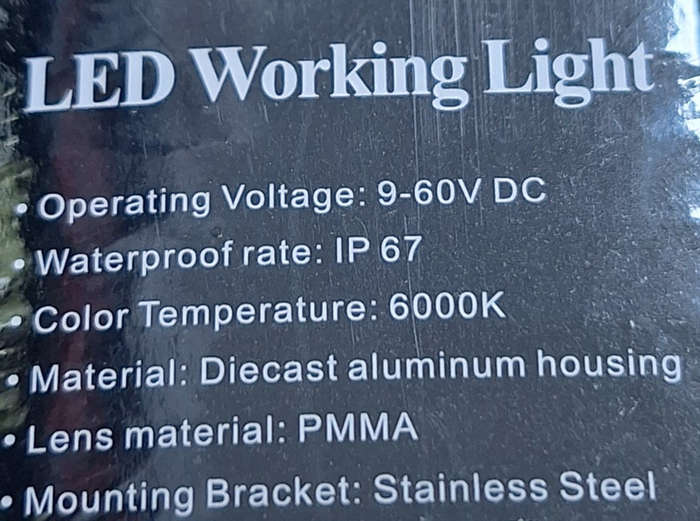 27W LED Work Light for Vehicles  Durable Off-Road & Utility Lighting Solution