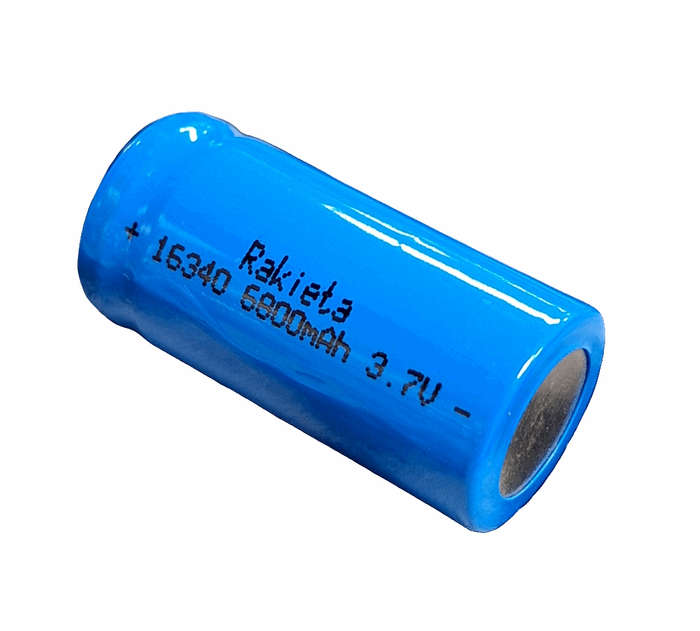 16340 1200mah 3.7V Lithium Battery
