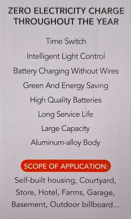 Hello Today Remote Controlled 15w Solar Outdoor Flood Light With Panel