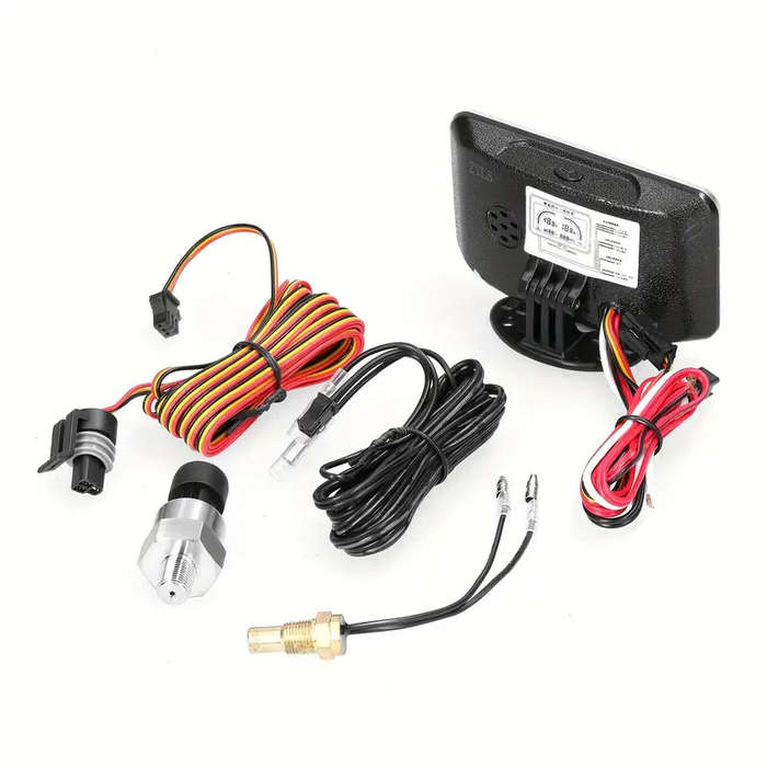 1pc Universal 4-in-1 Digital Car Dashboard Gauge