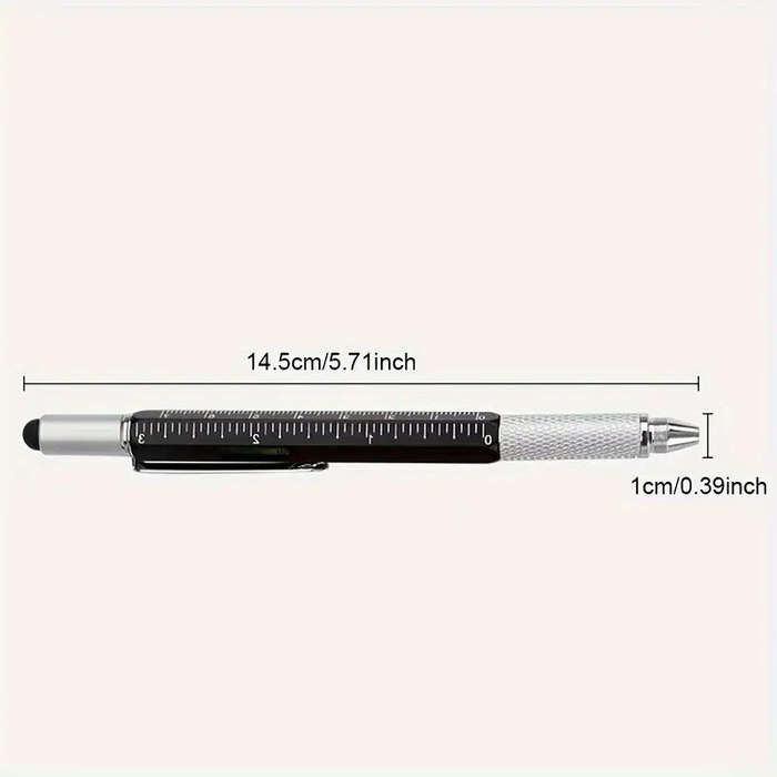 3pc Mixed Color Hexagonal 6-in-1 Multifunction Stylus Pens