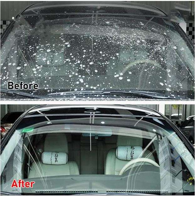 40pcs Universal Car Windshield Cleaner Tablets - Effervescent Glass Cleaning Solution
