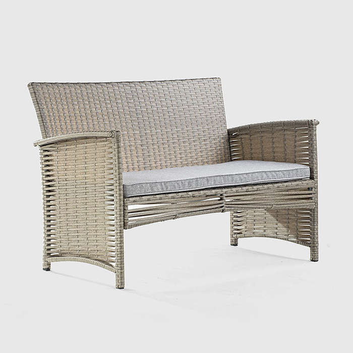 Frederic Patio Lounge Set - Stone