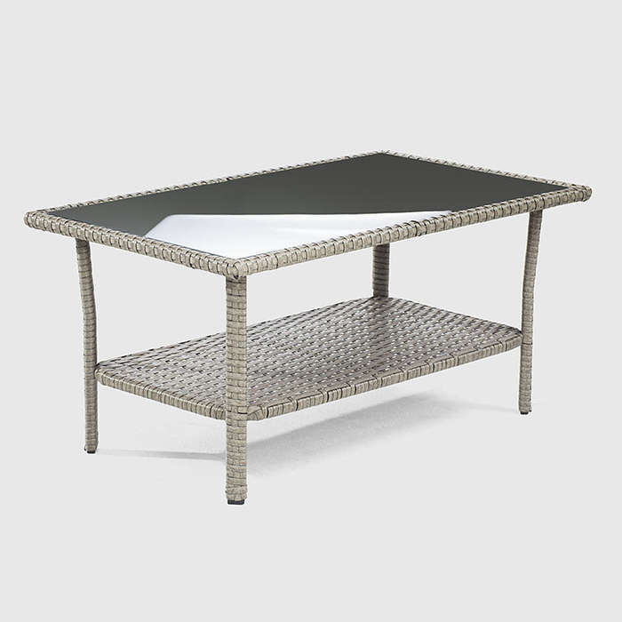 Frederic Patio Lounge Set - Stone