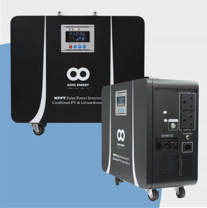 Kool Energy Mobile Trolley 1kW - with 1kW Lithium Battery