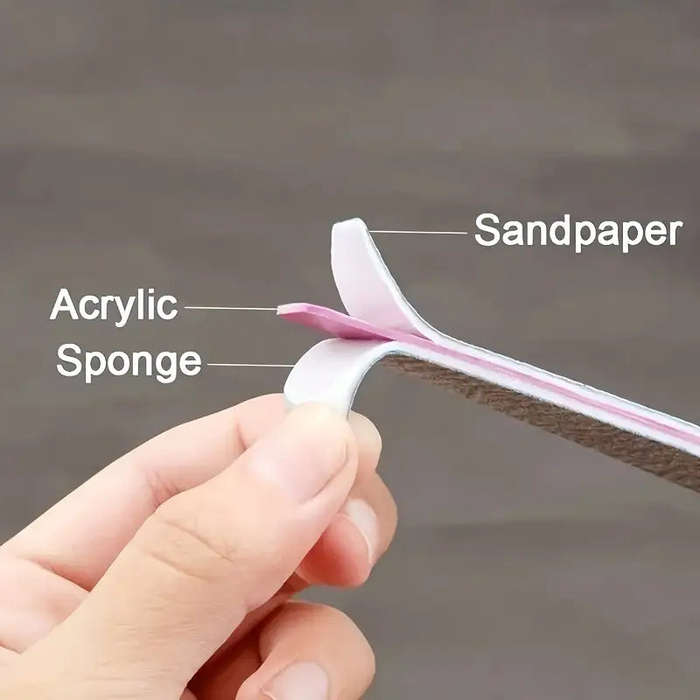 Miss Smoo Nail File 100/180 - Rhombus