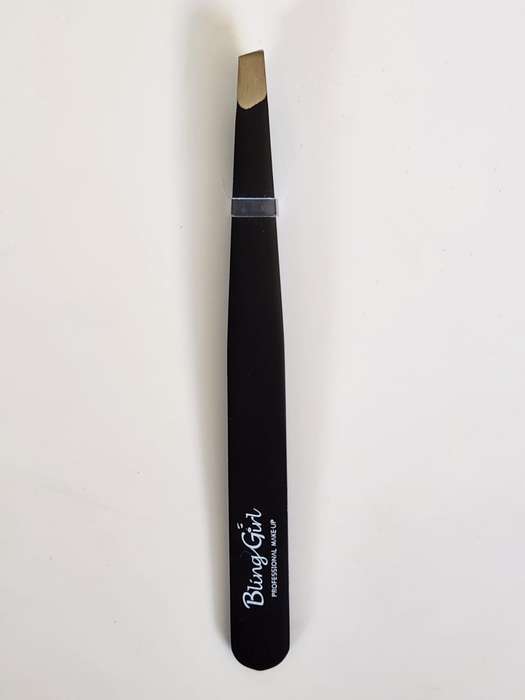 Bling Girl Eyebrow Tweezer Pointed Slant