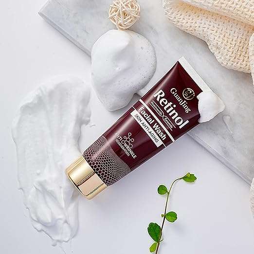 Guanjing Retinol Nicotamide Ceramide Anti-Aging Facial Wash / Face Wash - GJ7181