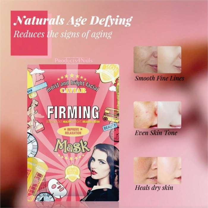 Hemeiel Face Firming Mask Caviar Essence Wrinkle Moisturizing Skin Care