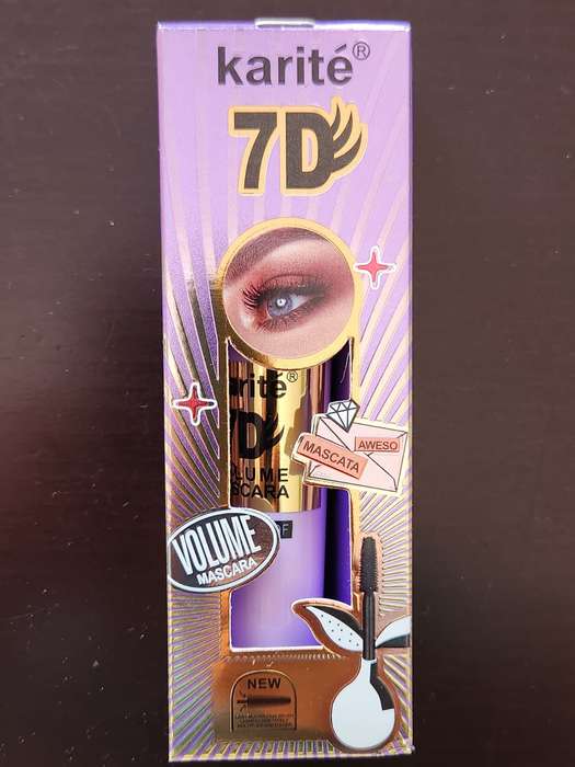 Karite 7D Volume Mascara 24 Hour Lash Multiplying Brush 15ml