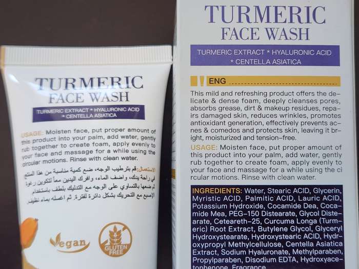 Turmeric Foam Face Wash - Guanjing 100ml