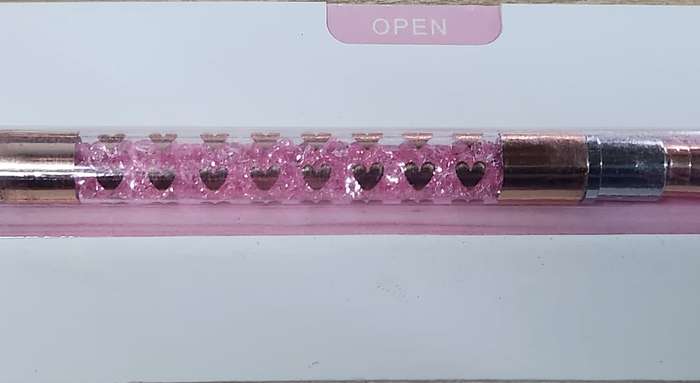 Nail Poly Gel Brush and Art liner 2in1 Miss Smoo - Pink Crystal