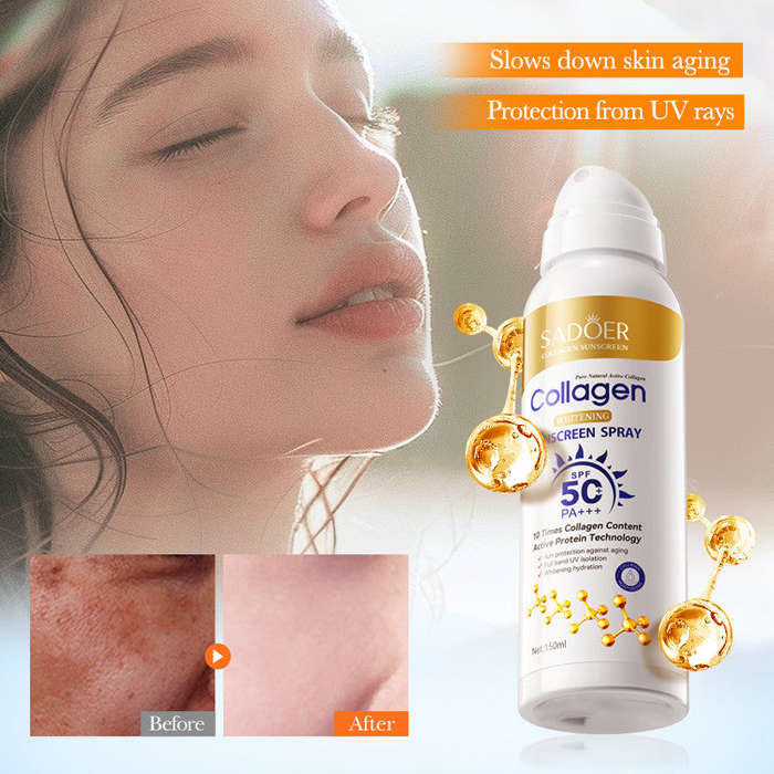 Sadoer Collagen Sunscreen Spray SPF 50 - 150ml