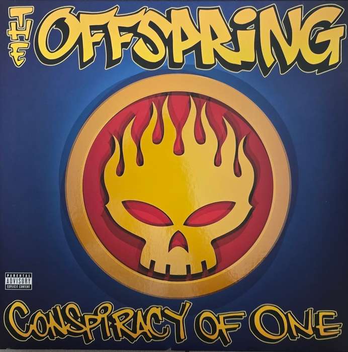 The Offspring  Conspiracy Of One Yellow Transparent With Red Splatter (20th Anniversary Edition)