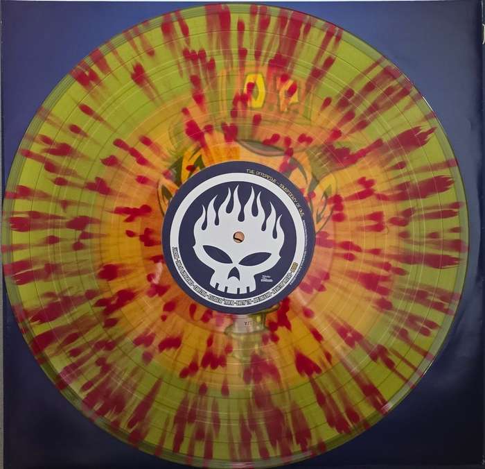 The Offspring  Conspiracy Of One Yellow Transparent With Red Splatter (20th Anniversary Edition)