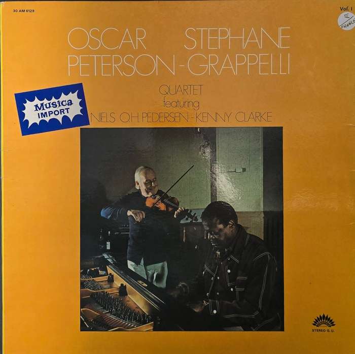 Oscar Peterson - Stephane Grappelli Quartet Featuring Niels O.H. Pedersen - Kenny Clarke  Osca...