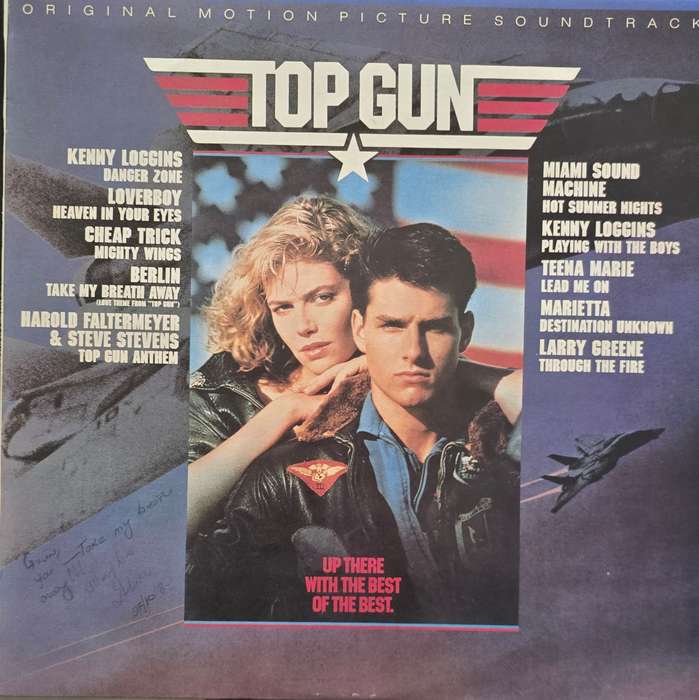 Various  Top Gun (Original Motion Picture Soundtrack) (Zimbabwe Pressing)