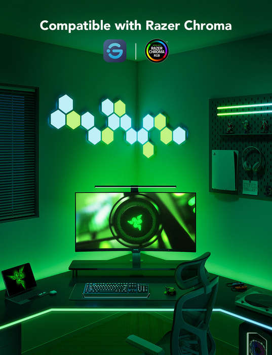 Govee Gaming Monitor Light Strip G1 - Smart LED Backlight 27-34" Monitors