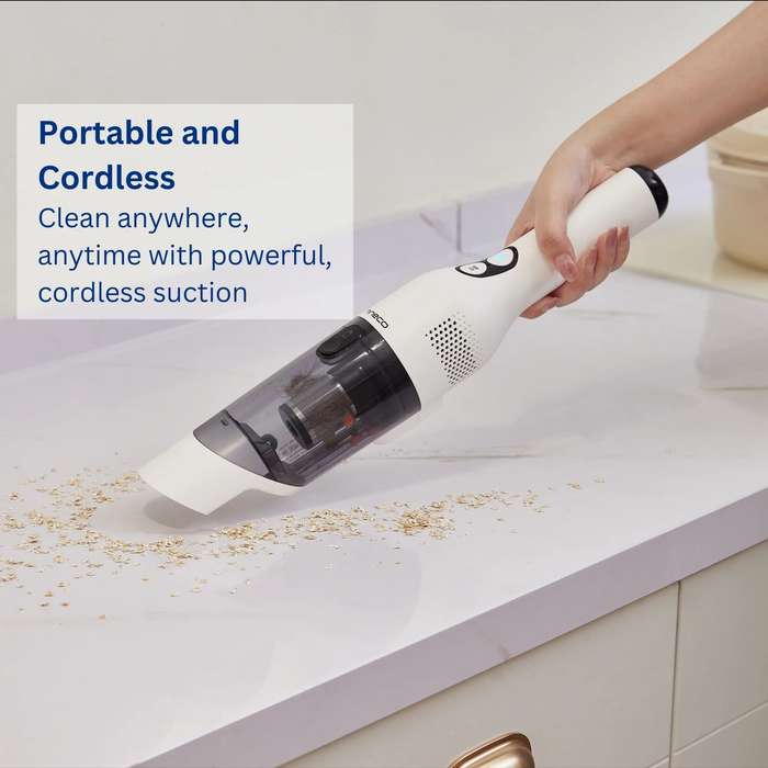 Go Mini Handheld Vacuum Cleaner - 20 Minute Runtime, Lightweight & Portable - UNBOXED DEAL