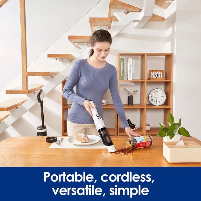 Go Mini Handheld Vacuum Cleaner - 20 Minute Runtime, Lightweight & Portable - UNBOXED DEAL
