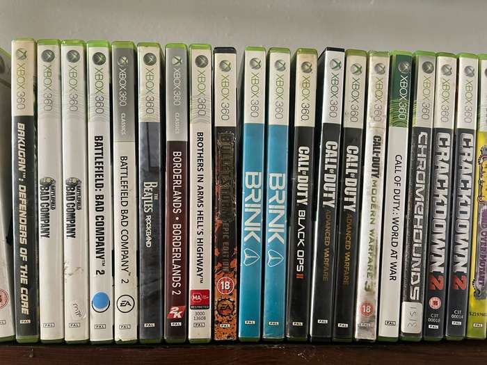 Xbox 360 games each