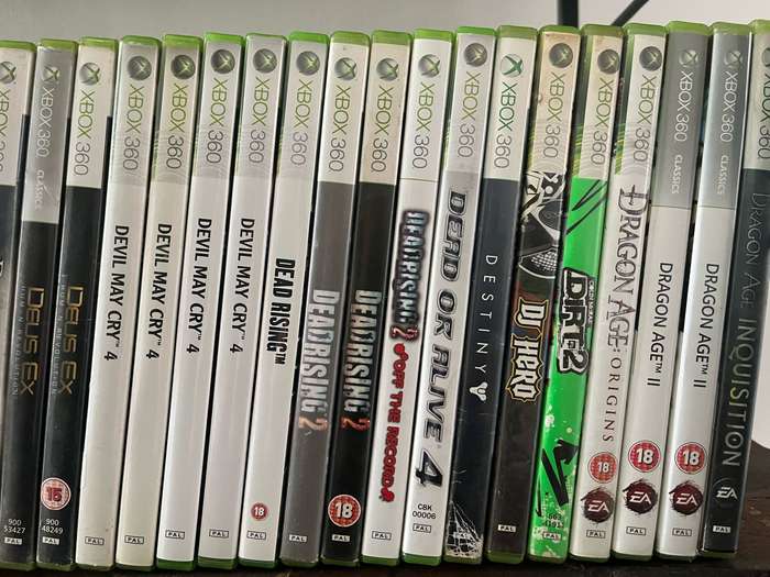 Xbox 360 games each