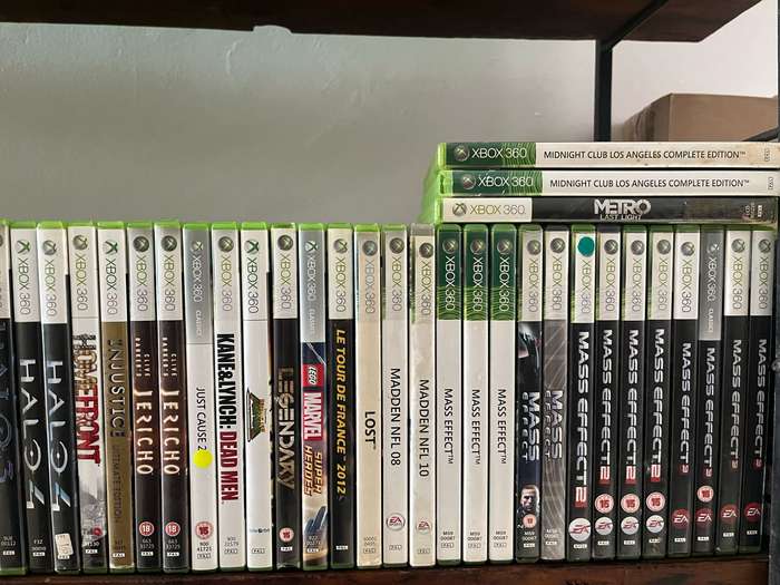 Xbox 360 games each