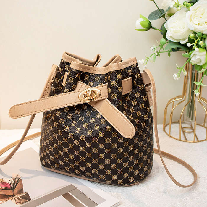 Personality Printed Bucket Bag