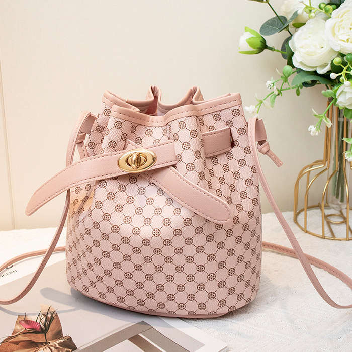 Personality Printed Bucket Bag