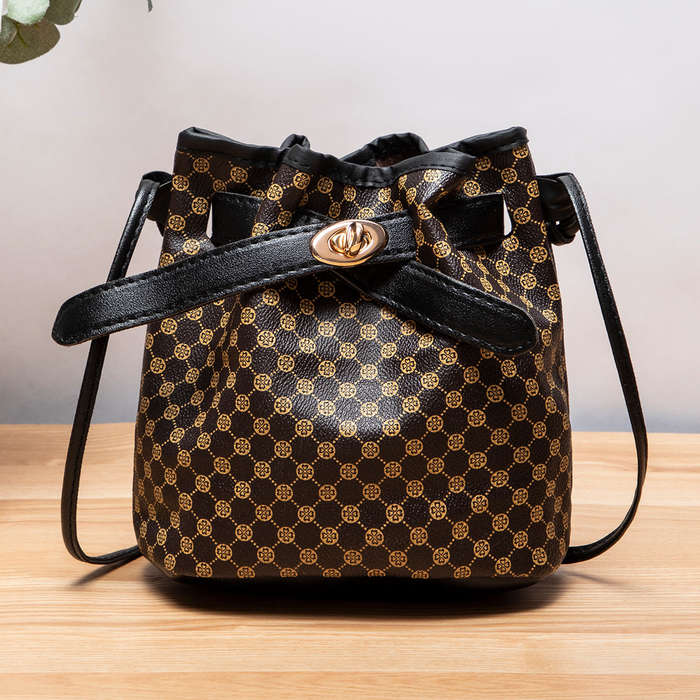 Personality Printed Bucket Bag