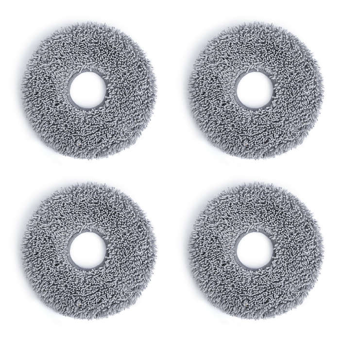 Ecovacs Deebot X1/X1e OMNI Mopping Kit - 4 Rotating Pads for Ozmo Turbo 2.0