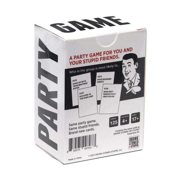 DRUNK STONED OR STUPID (A PARTY GAME)
