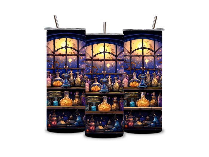 Witches Apothecary Skinny Tumbler