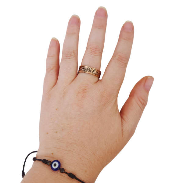 Ancient Aura: The Copper Alchemy Ring